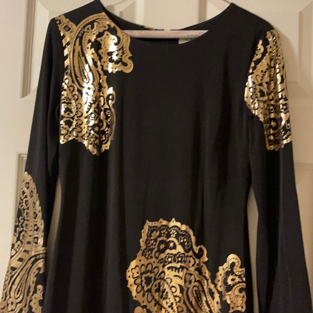 Dress Cache Black and gold dress - Picture 3 of 7